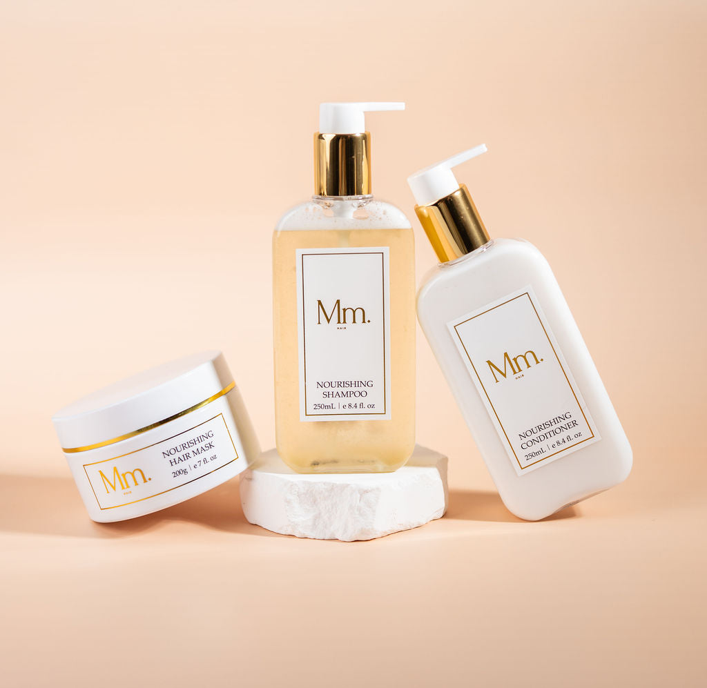 Mm. Nourishing Shampoo & Conditioner 250ml/Mm. Nourishing Hair Mask 200g